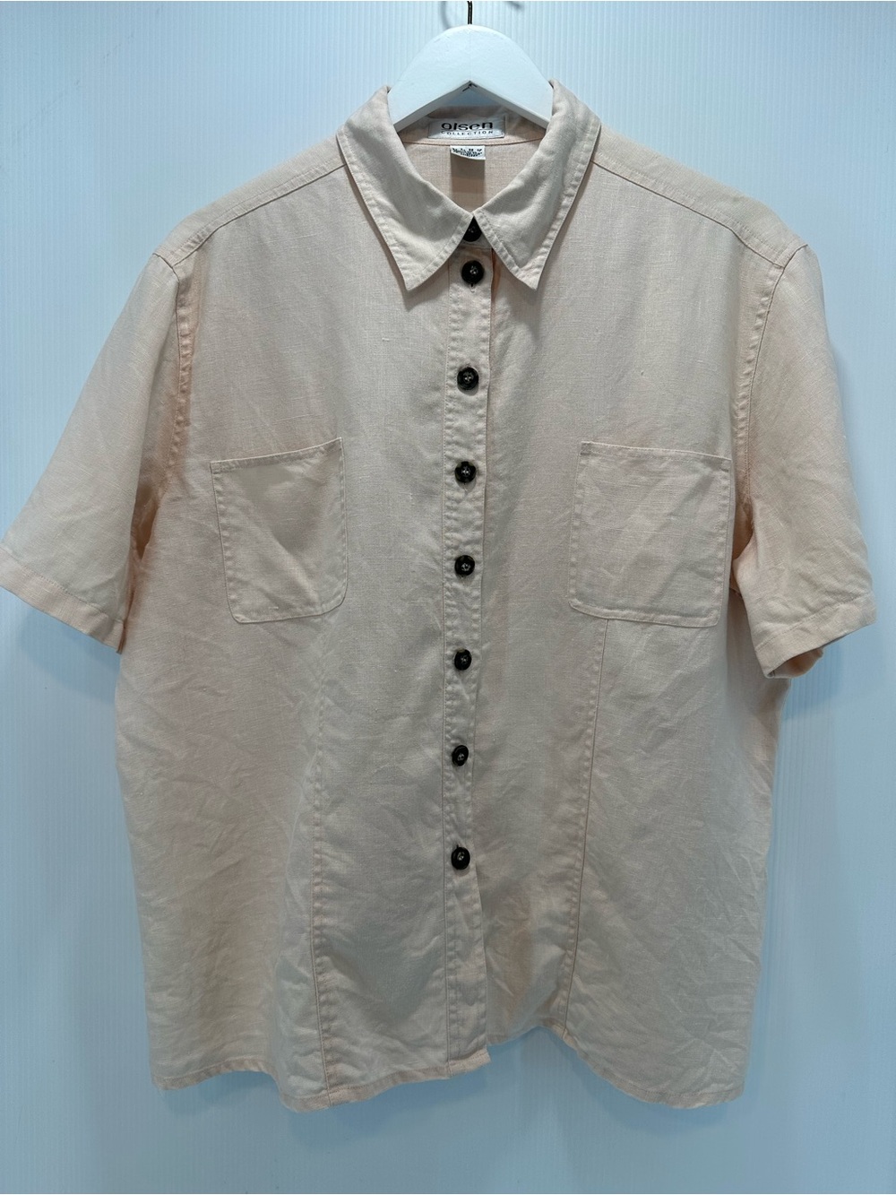 Olsen Collection Linen Button up Women’s 16
